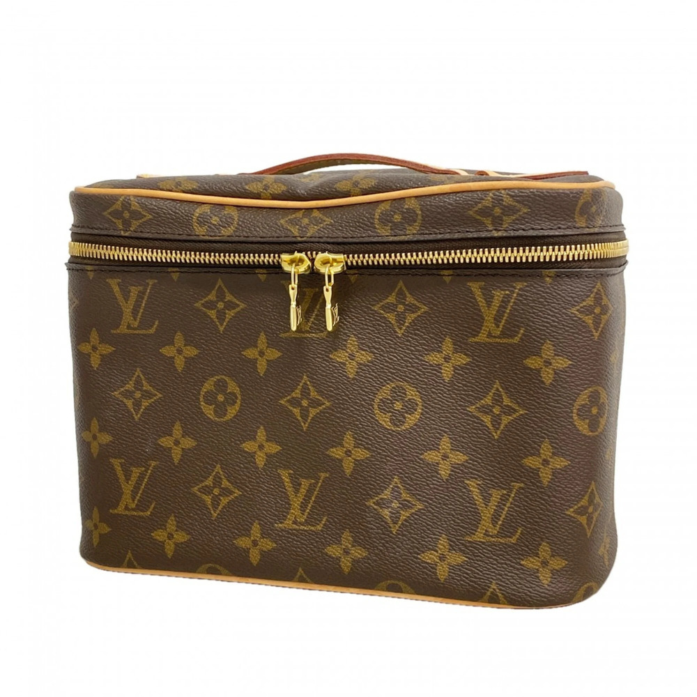 LOUIS VUITTON Brown Monogram Vanity Bag